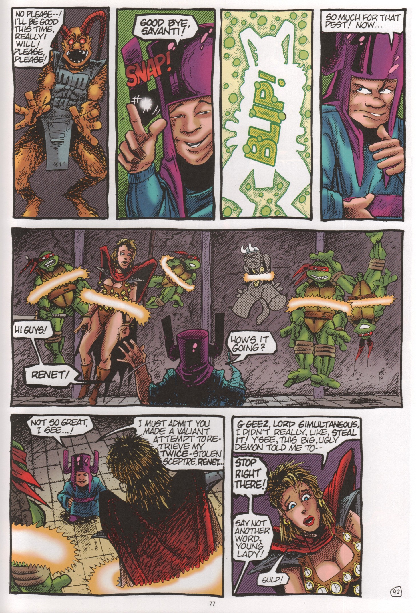 Read online Teenage Mutant Ninja Turtles Color Classics (2012) comic -  Issue #8 - 43