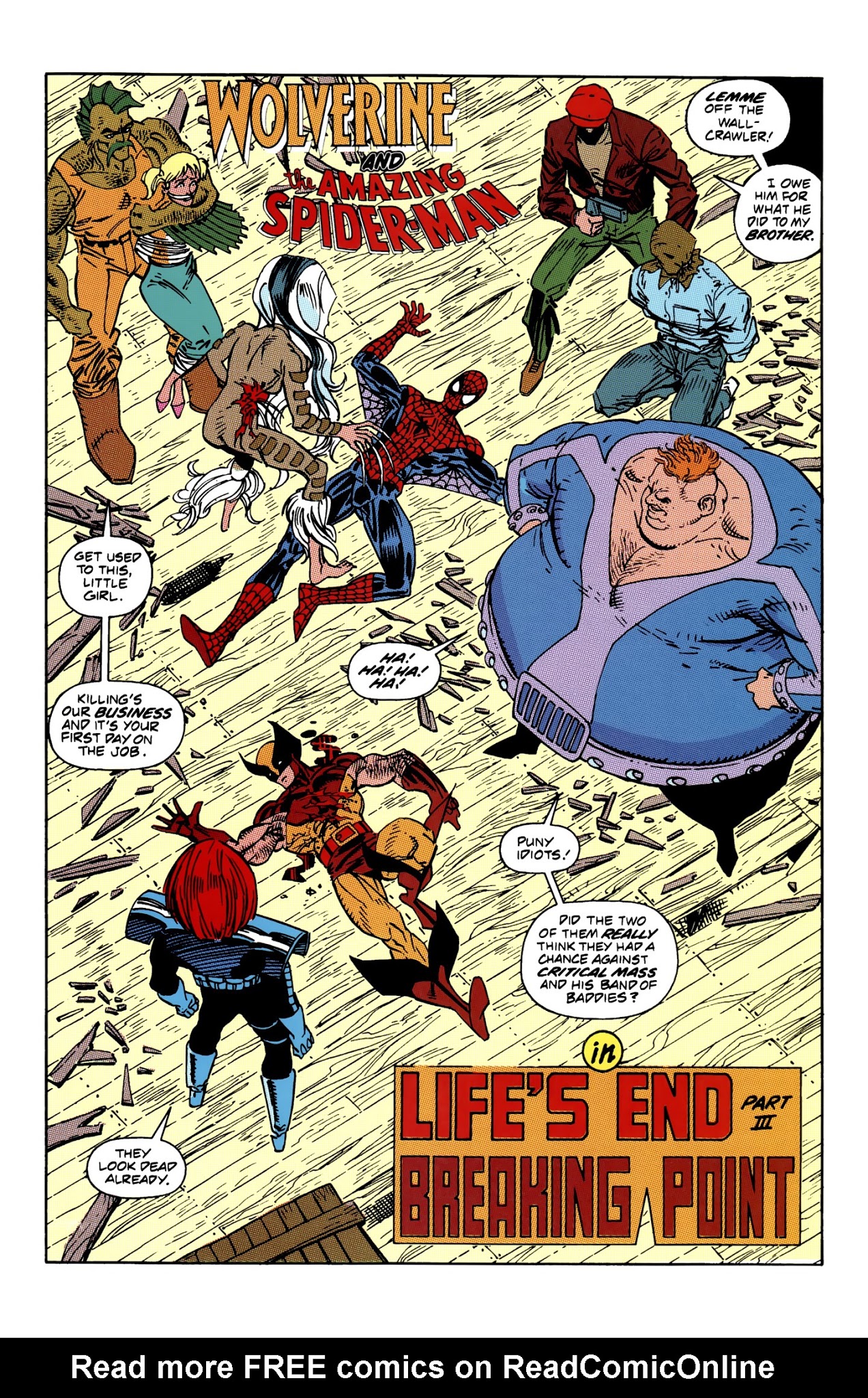 Read online Wolverine vs. Spider-Man comic -  Issue # Full - 18