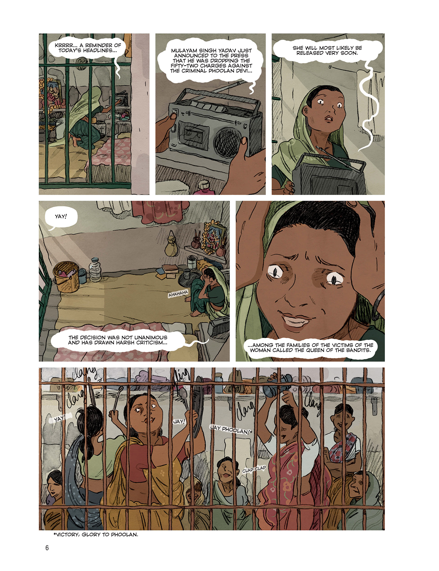 Read online Phoolan Devi: Rebel Queen comic -  Issue # TPB (Part 1) - 8