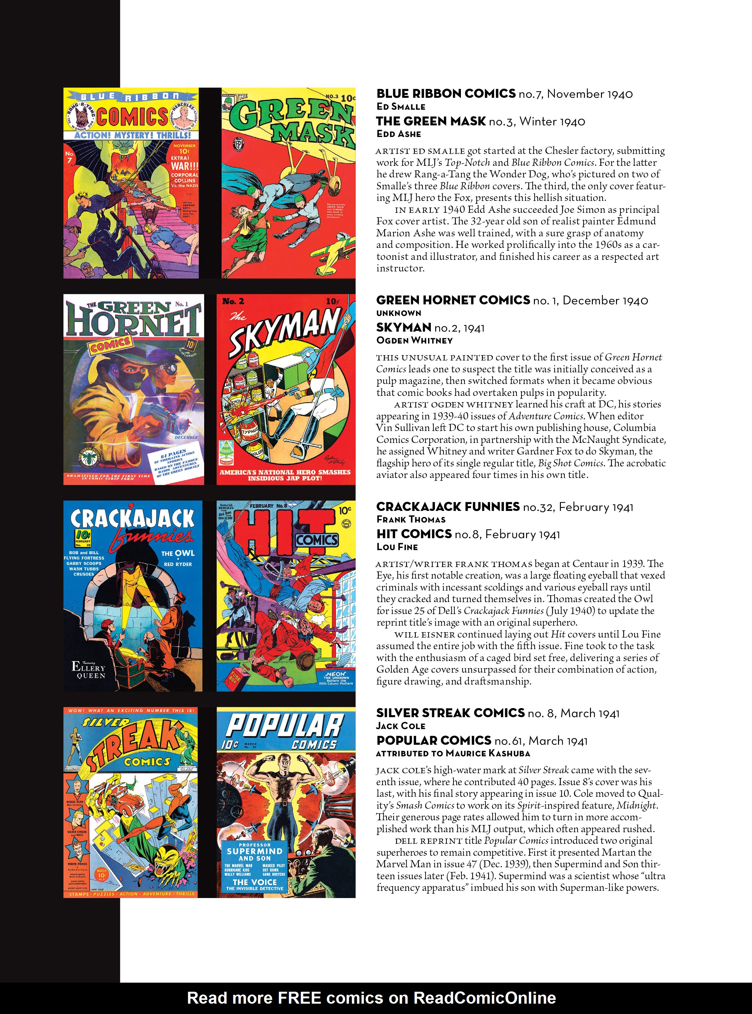 Read online Action! Mystery! Thrills! Comic Book Covers of the Golden Age: 1933-45 comic -  Issue # TPB (Part 2) - 95