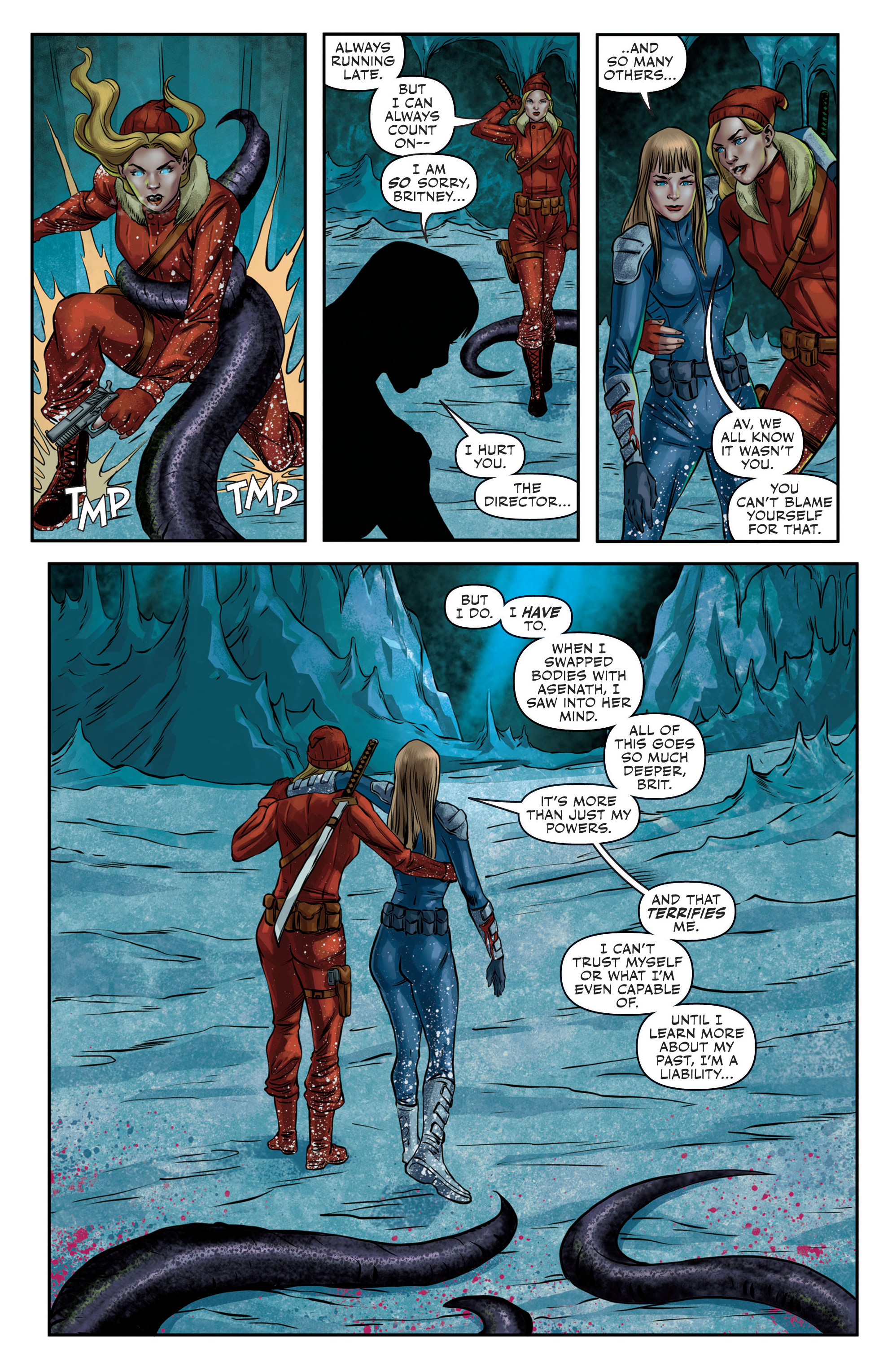 Read online Grimm Spotlight: Red Agent - Friendly Fire comic -  Issue # Full - 33