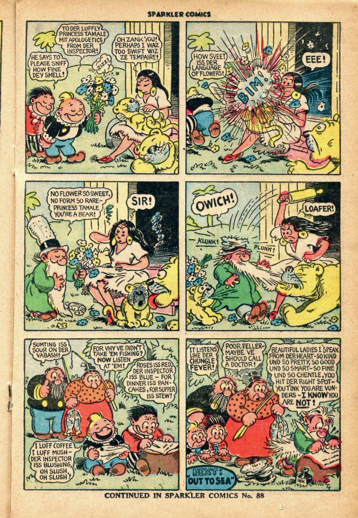 Read online Sparkler Comics comic -  Issue #87 - 17