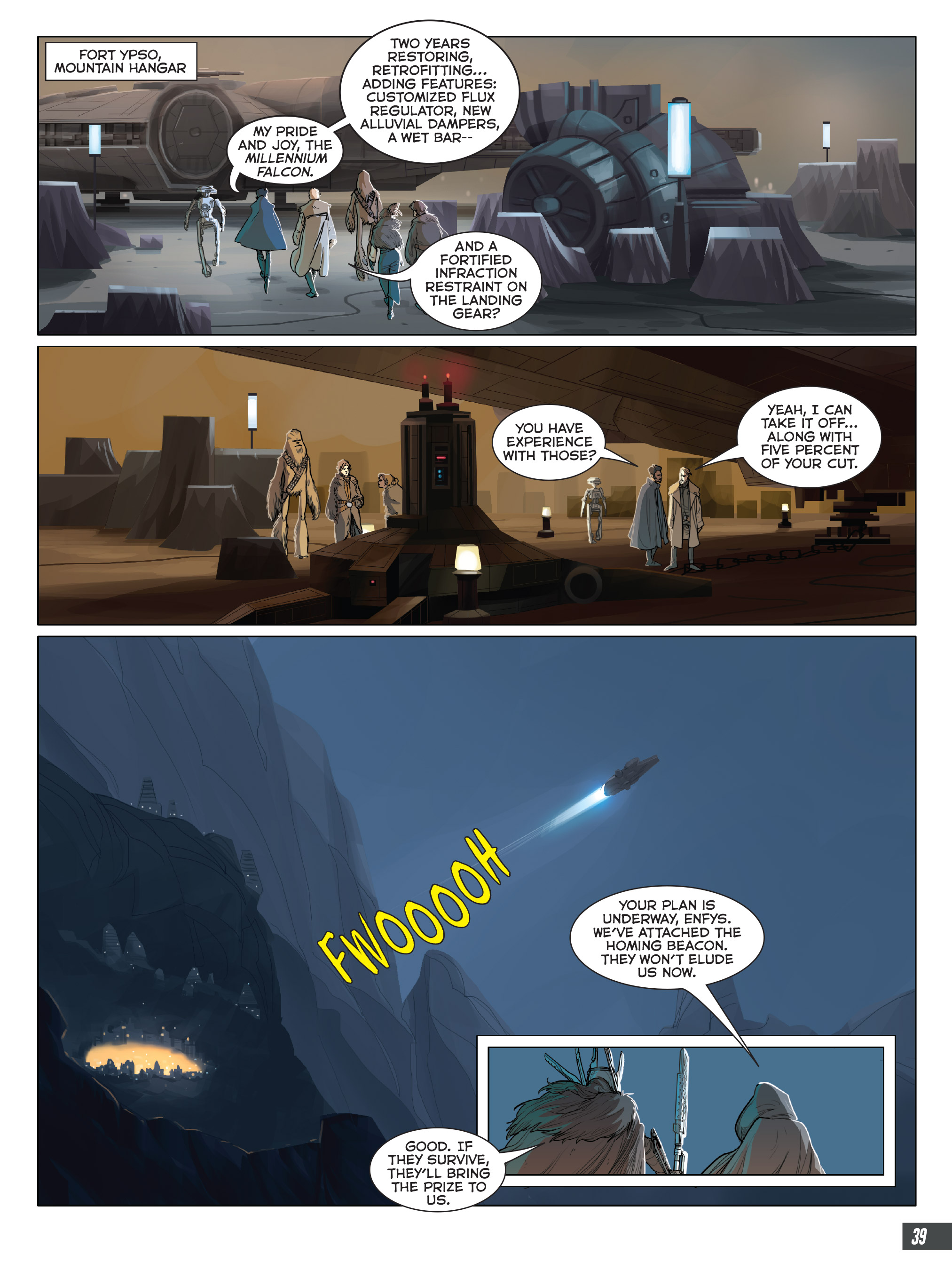 Read online Star Wars: Solo Graphic Novel Adaptation comic -  Issue # TPB - 38