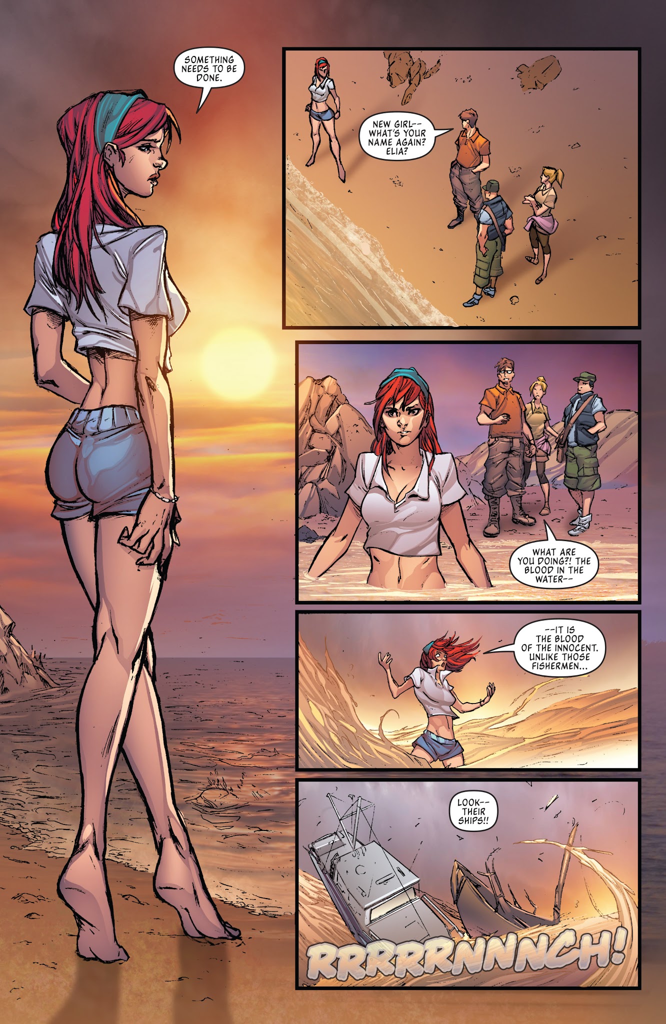 Read online Fathom Blue comic -  Issue #1 - 21