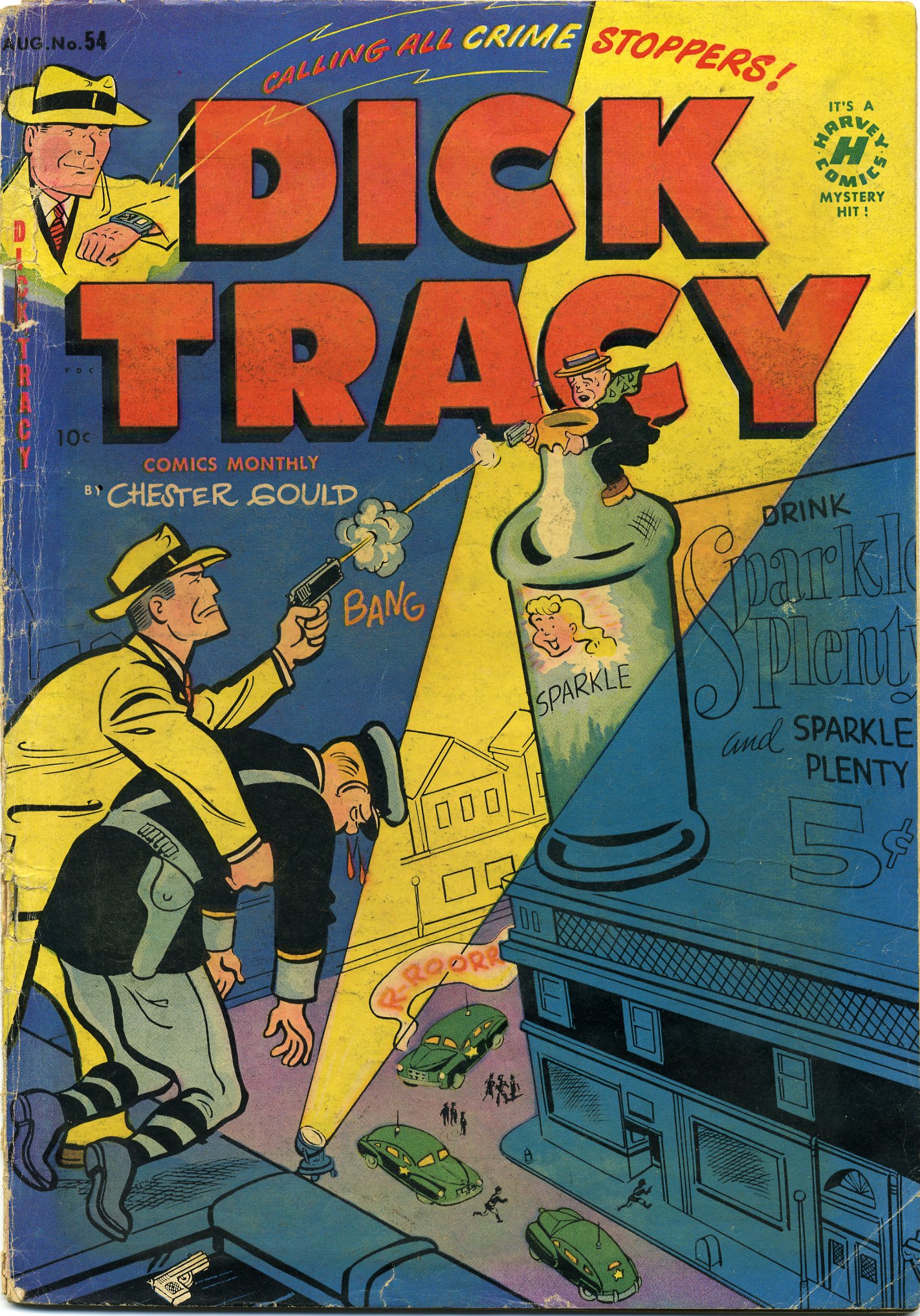 Read online Dick Tracy comic -  Issue #54 - 1