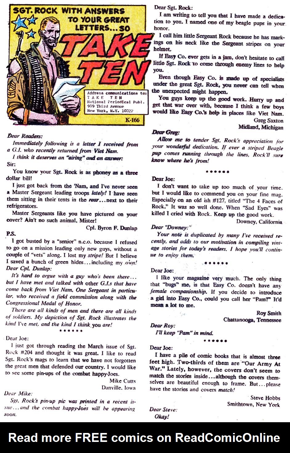 Read online Our Army at War (1952) comic -  Issue #209 - 18