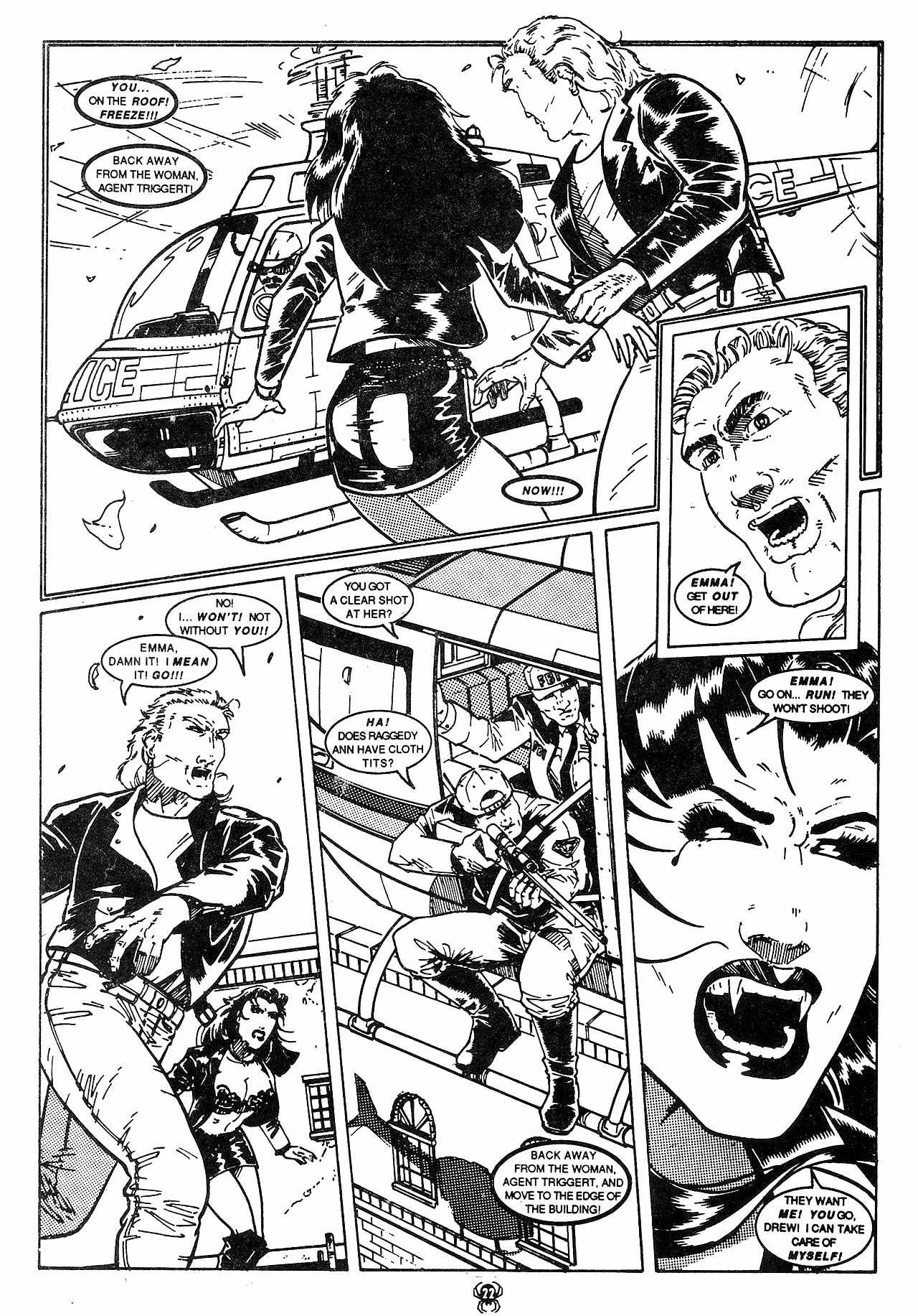 Read online Fangs of the Widow comic -  Issue #5 - 24