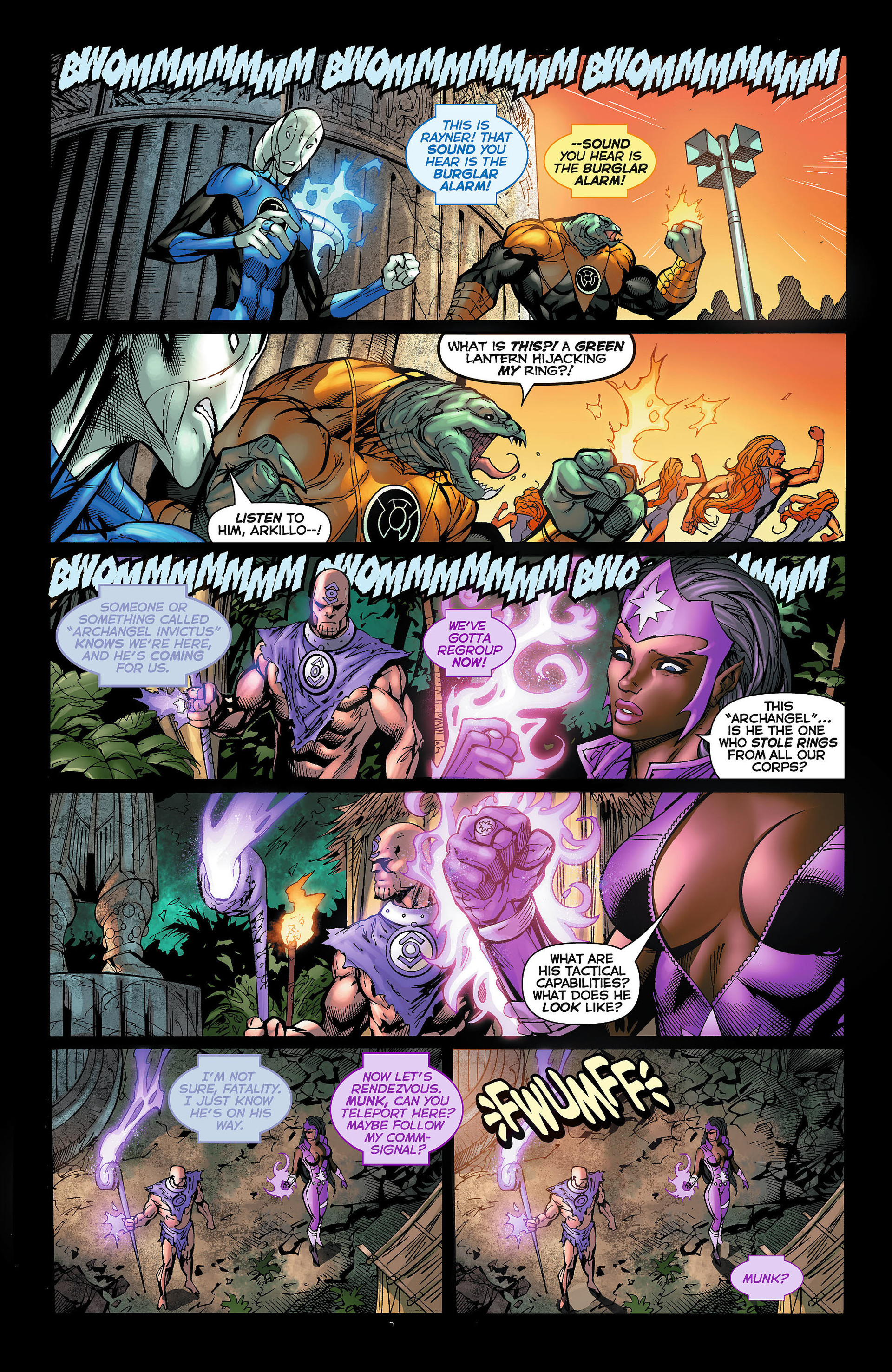 Read online Green Lantern: New Guardians comic -  Issue #6 - 7
