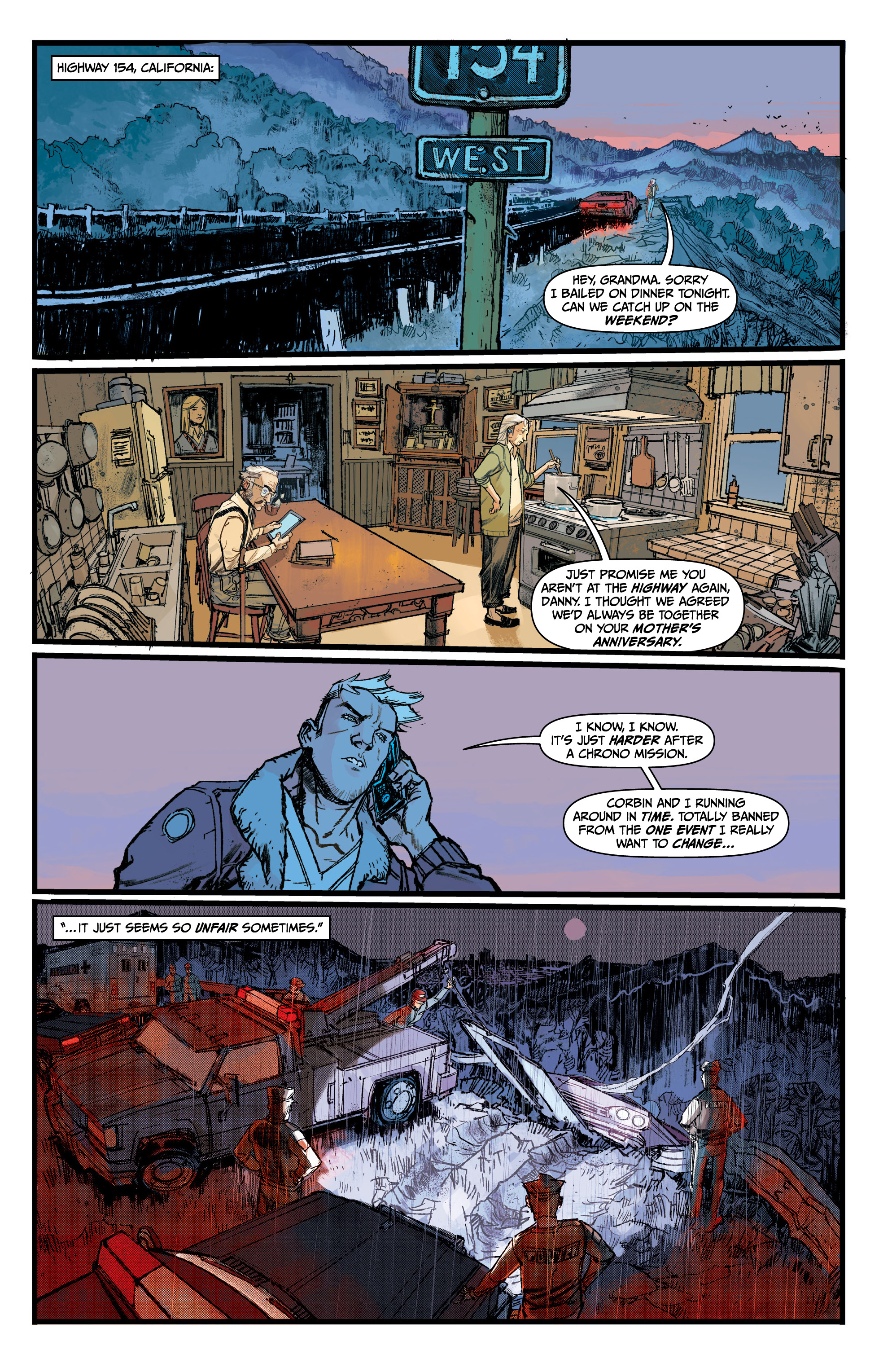 Read online Chrononauts: Futureshock comic -  Issue #1 - 18