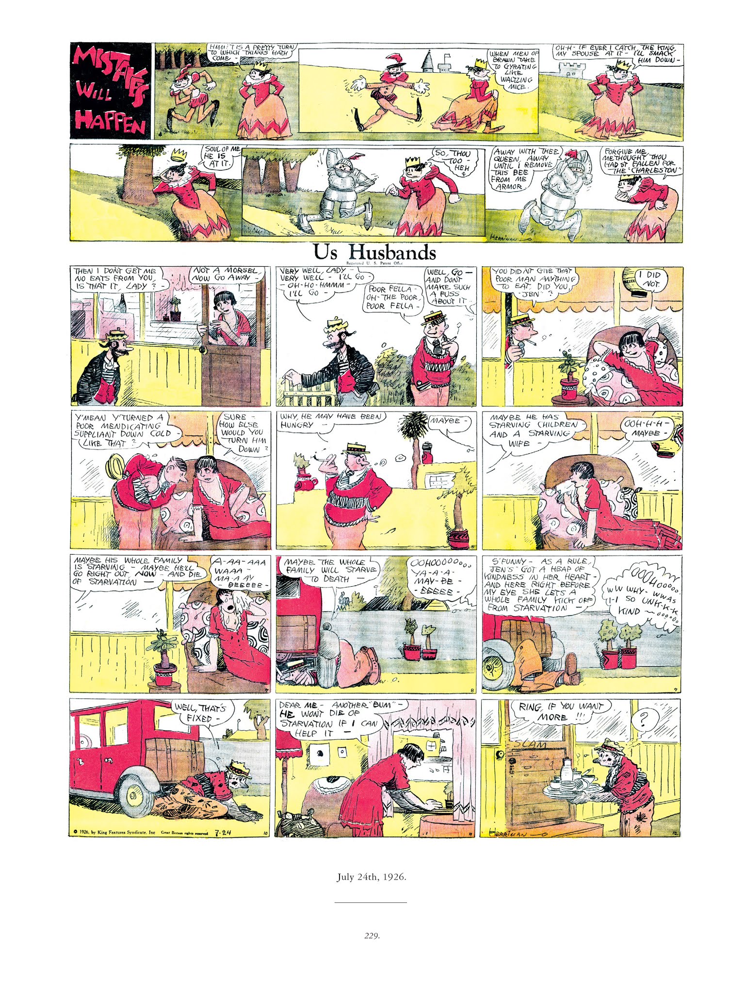 Read online Krazy & Ignatz comic -  Issue # TPB 3 - 229