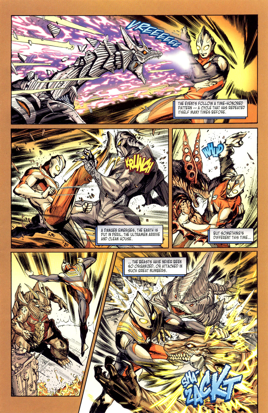 Read online Ultraman Tiga comic -  Issue #1 - 8