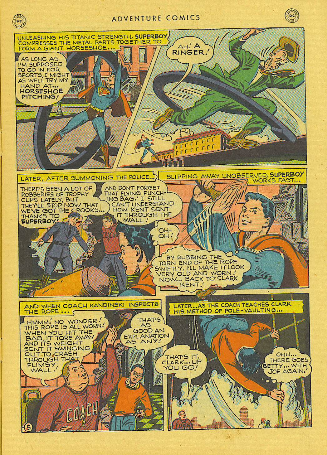 Read online Adventure Comics (1938) comic -  Issue #131 - 6
