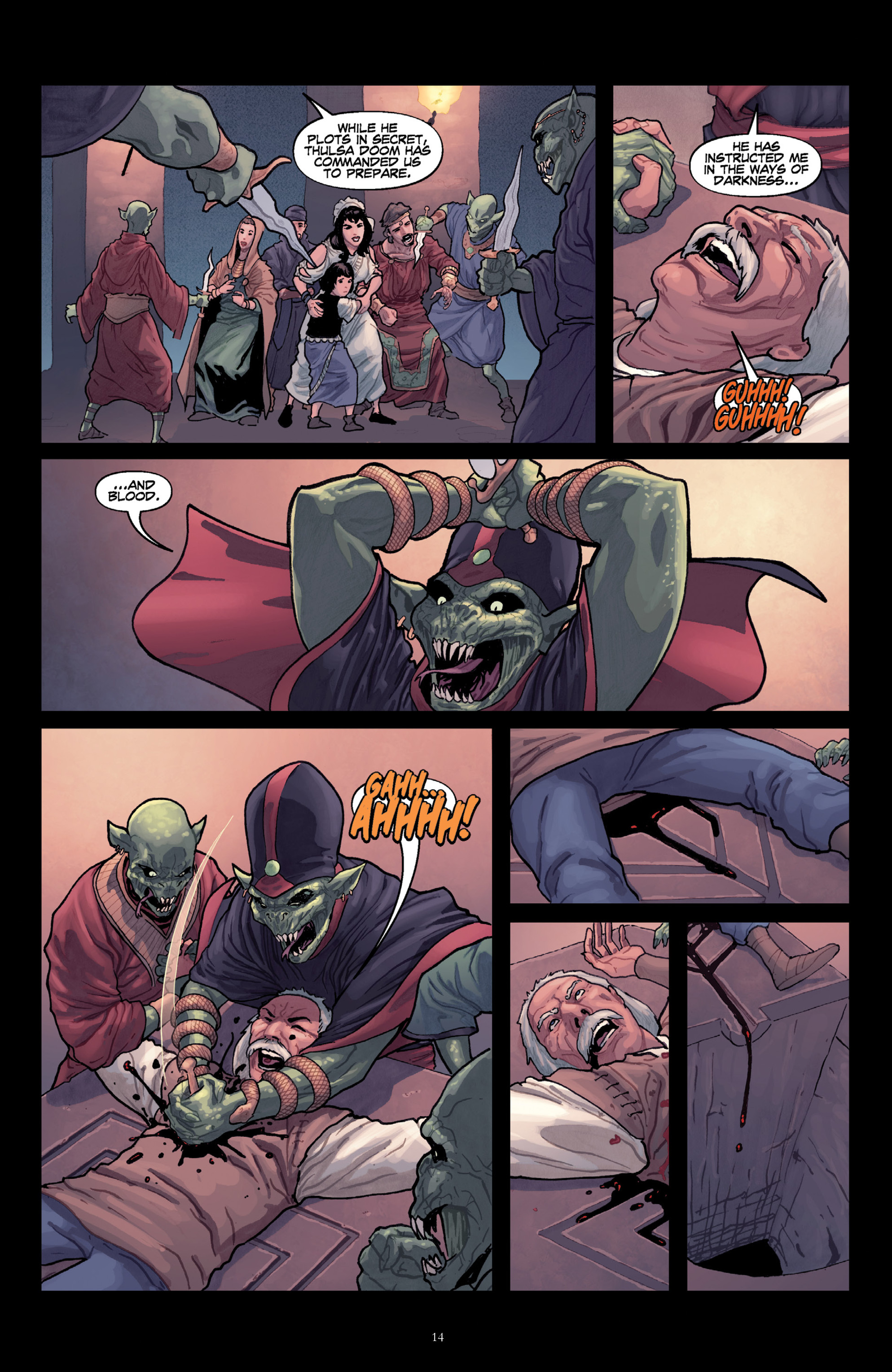 Read online Kull: The Cat And The Skull comic -  Issue # TPB - 16
