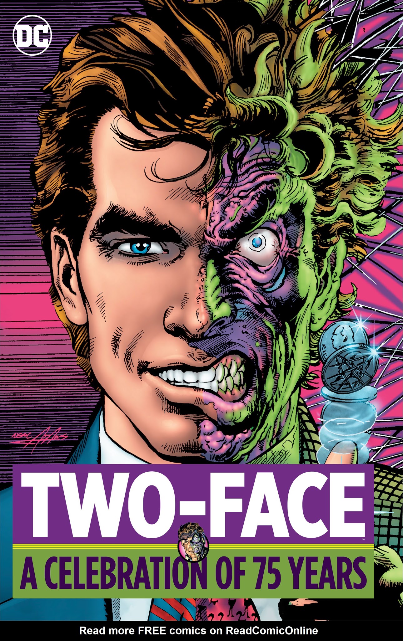 Read online Two-Face: A Celebration of 75 Years comic -  Issue # TPB - 1