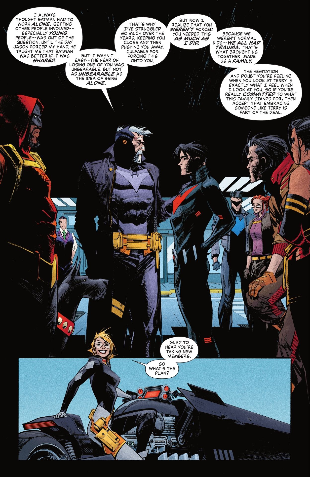 Read online Batman: Beyond the White Knight comic -  Issue #7 - 22