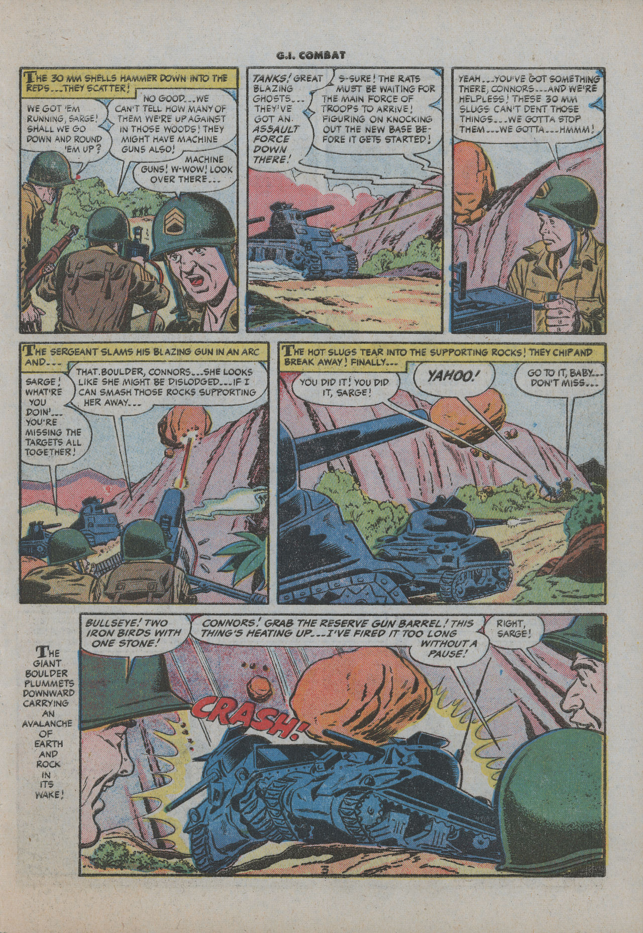Read online G.I. Combat (1952) comic -  Issue #29 - 29
