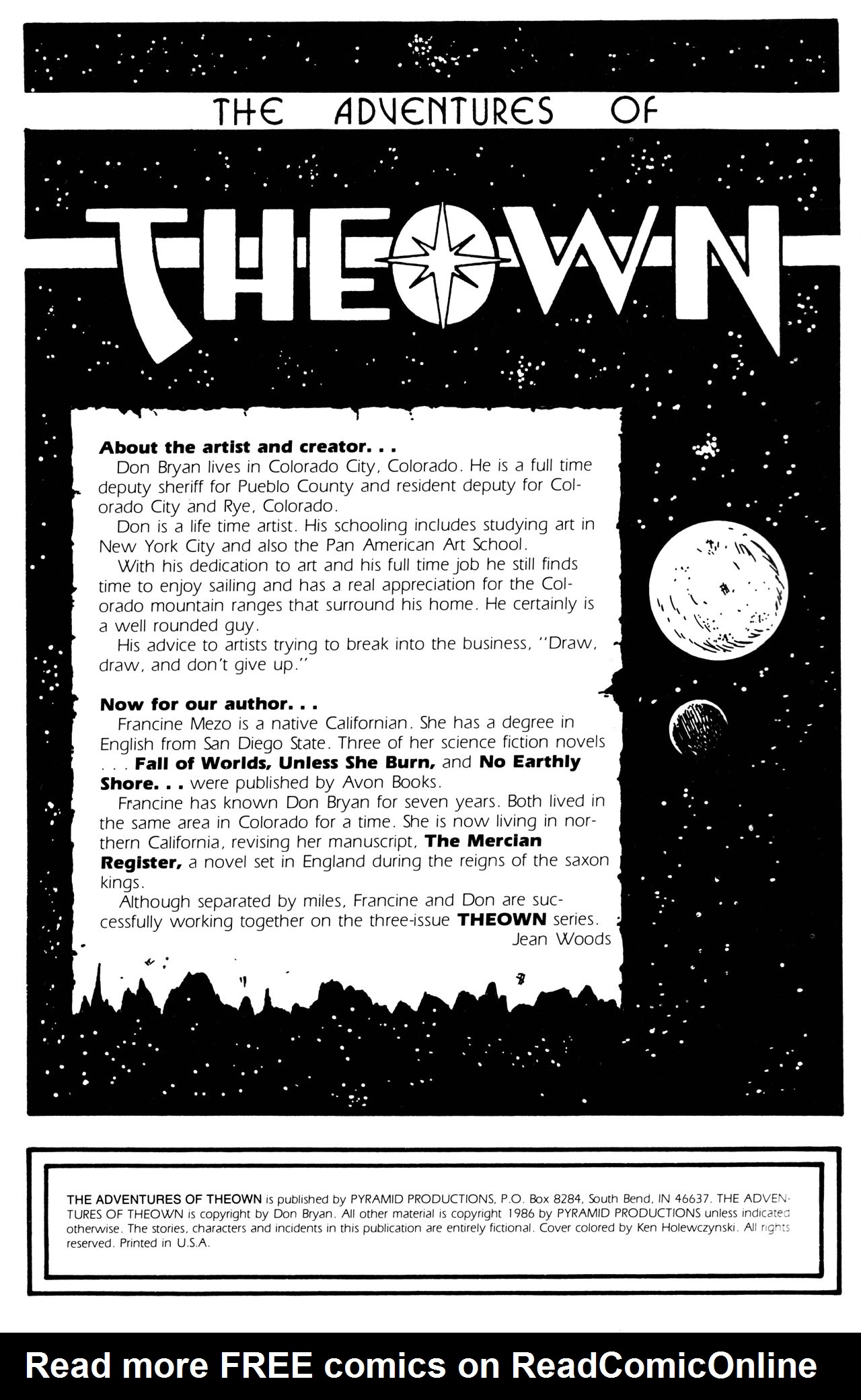 Read online The Adventures of Theown comic -  Issue #2 - 3