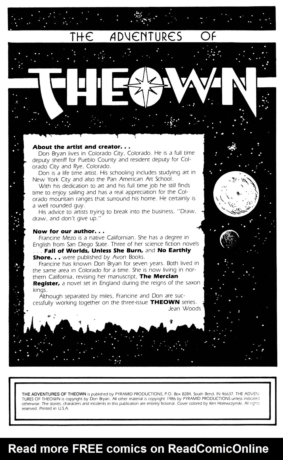 The Adventures of Theown issue 2 - Page 3