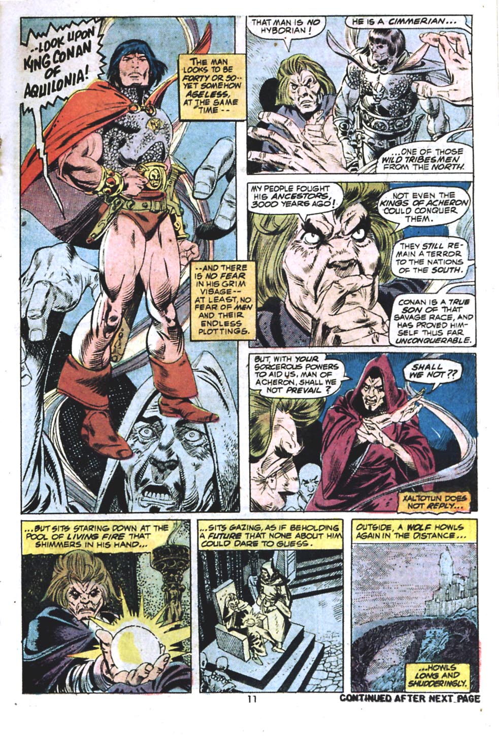 Read online Giant-Size Conan comic -  Issue #1 - 10