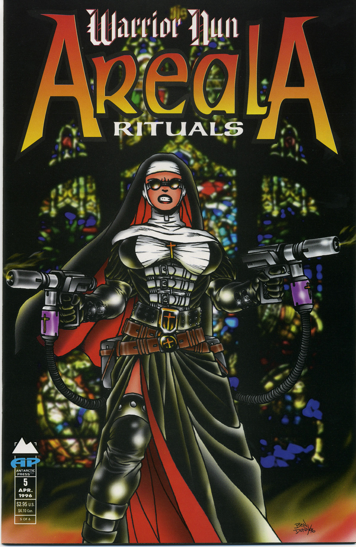 Read online Warrior Nun Areala: Rituals comic -  Issue #5 - 1