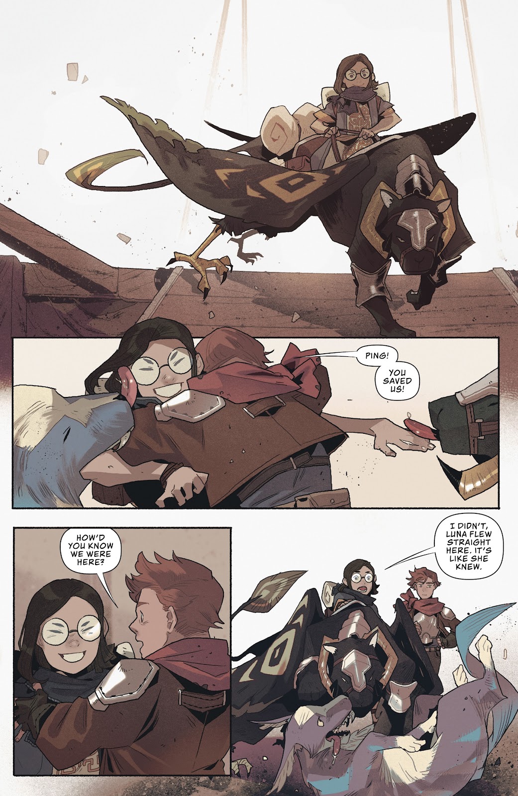 Beastlands: Keepers of the Kingdom issue TPB - Page 98