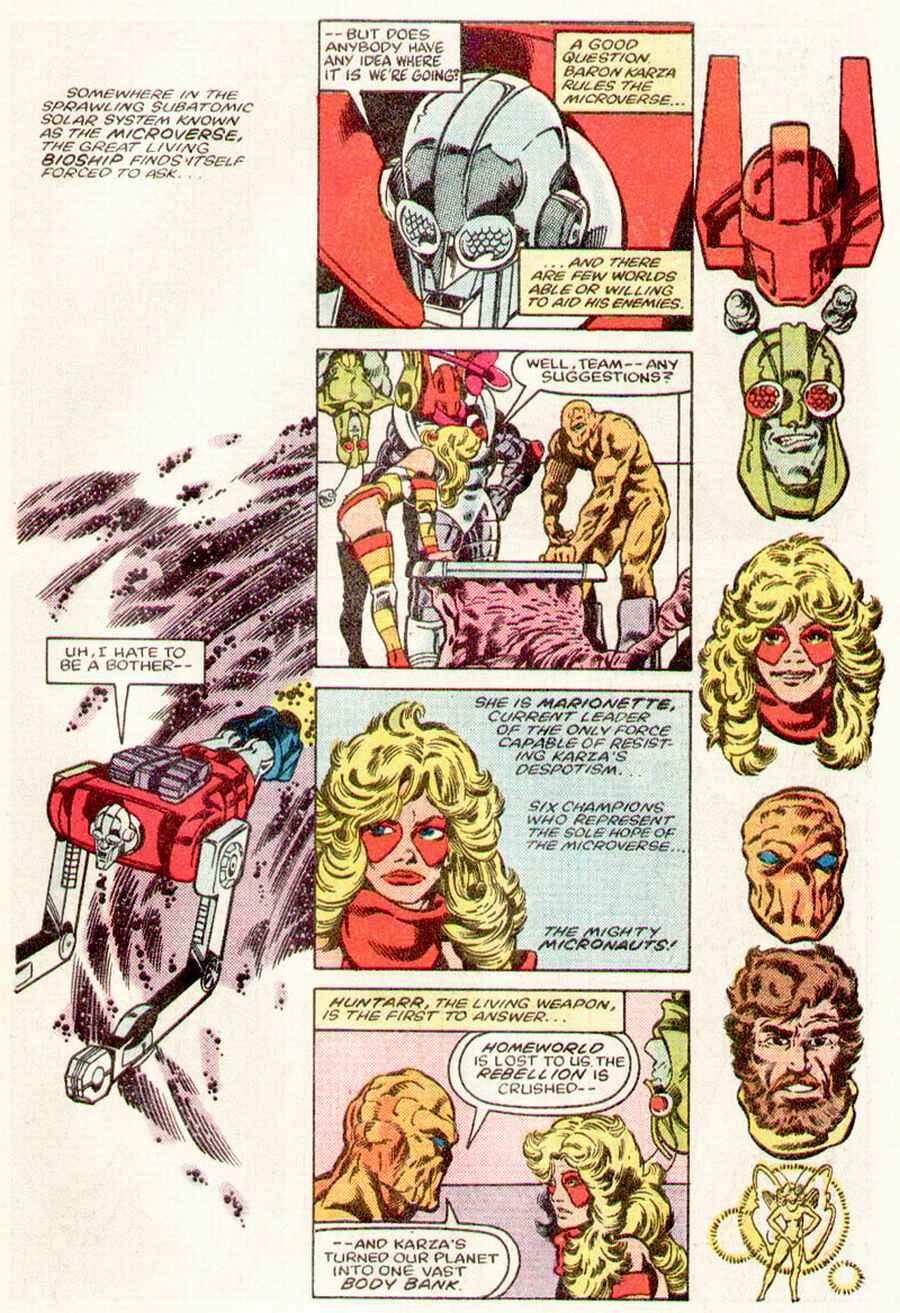 Read online Micronauts (1979) comic -  Issue #56 - 2