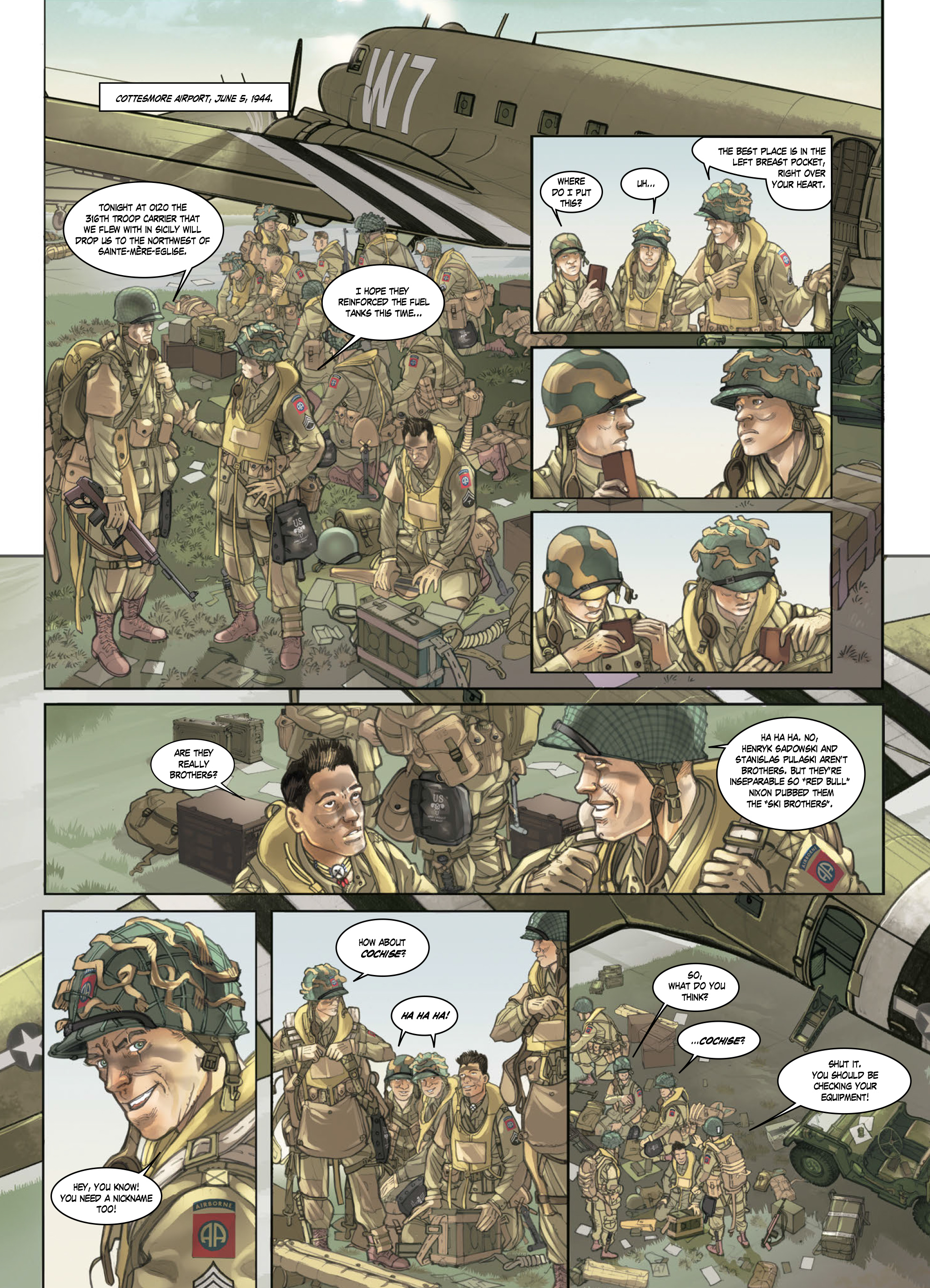 Read online Opération Overlord comic -  Issue #1 - 9