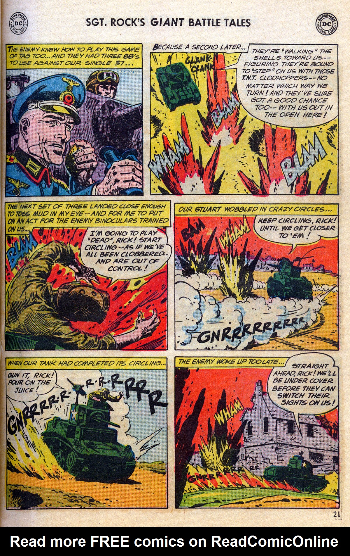 Read online Our Army at War (1952) comic -  Issue #164 - 22