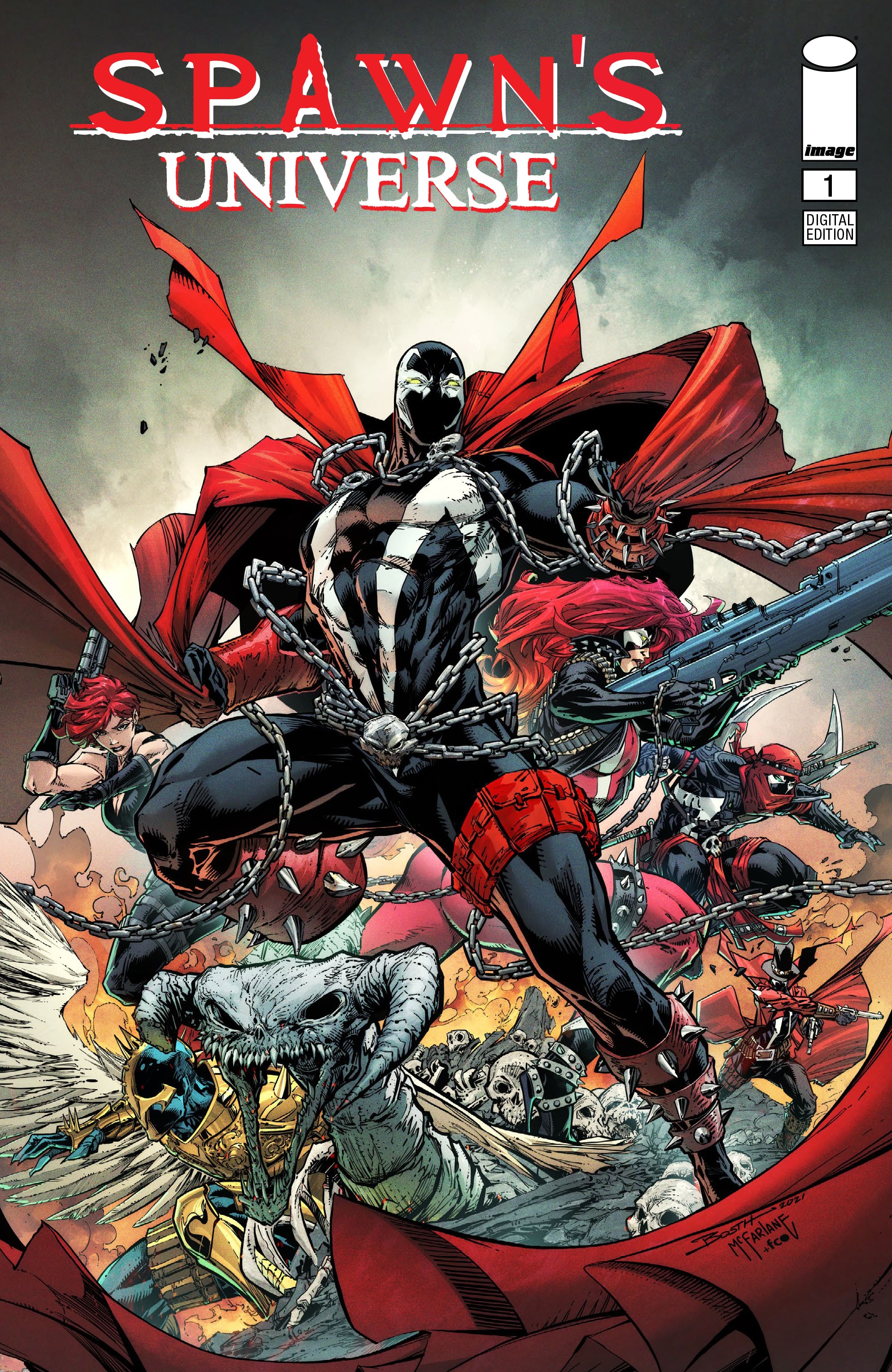Read online Spawn's Universe comic -  Issue #1 - 5