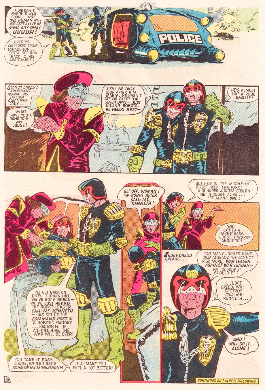 Read online Judge Dredd: The Early Cases comic -  Issue #1 - 22