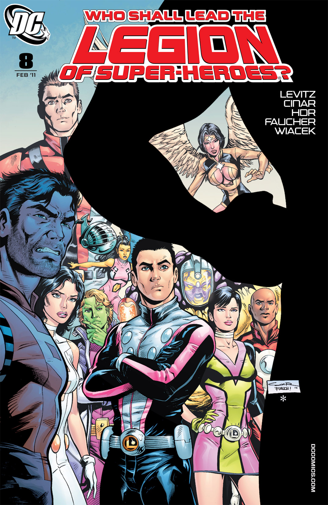 Read online Legion of Super-Heroes (2010) comic -  Issue #8 - 1