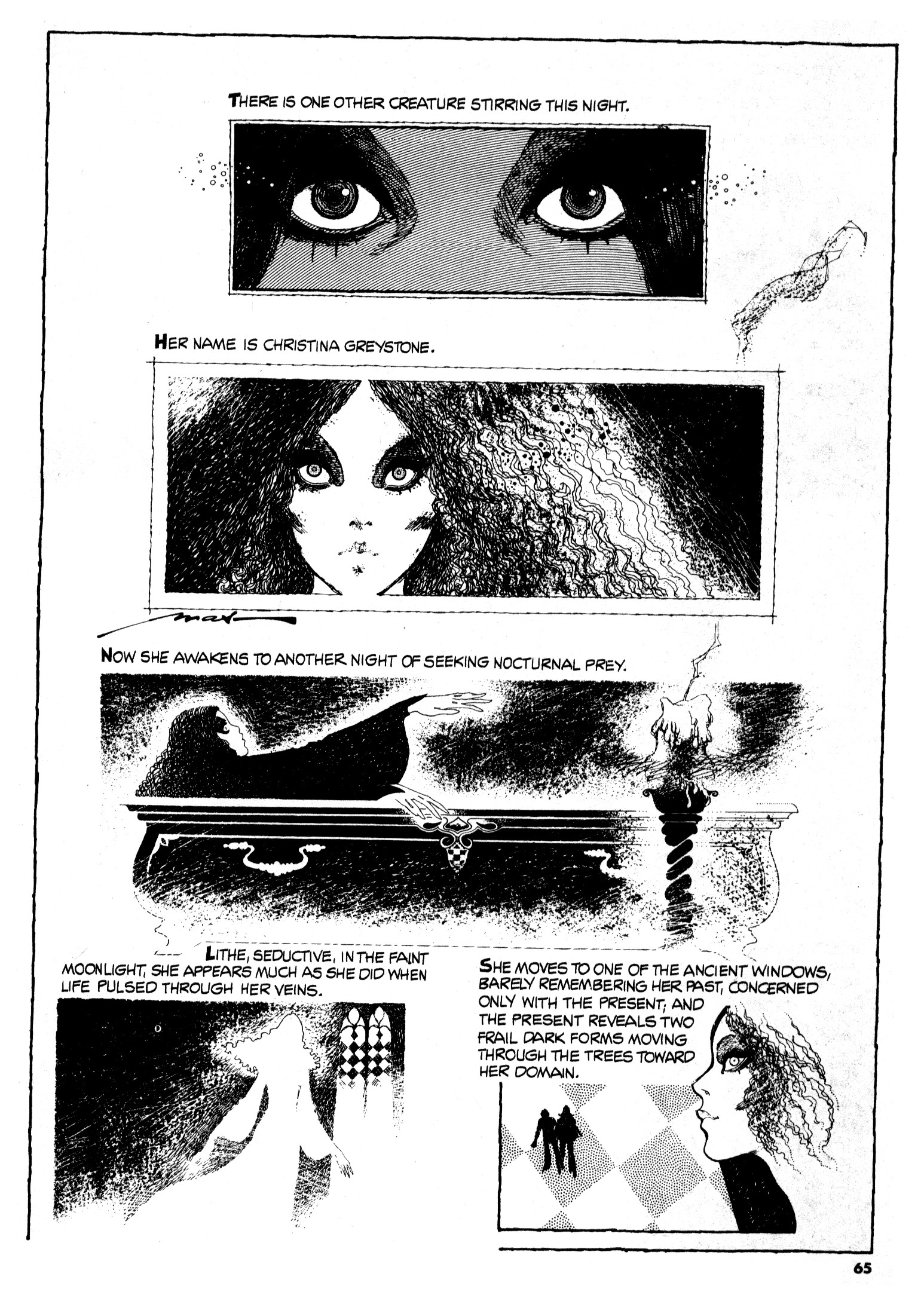 Read online Vampirella (1969) comic -  Issue #21 - 65