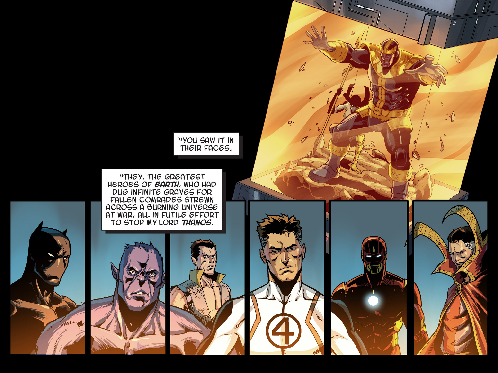 Read online Thanos: A God Up There Listening comic -  Issue # TPB - 8