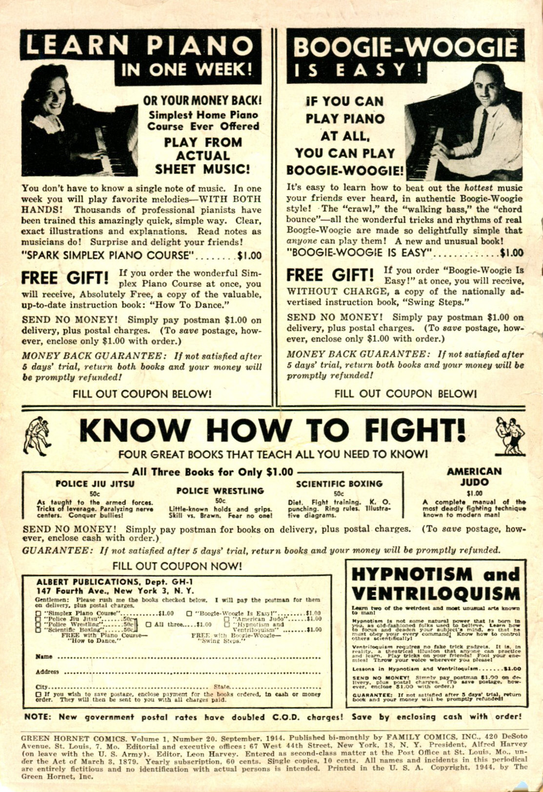 Read online Green Hornet Comics comic -  Issue #20 - 2