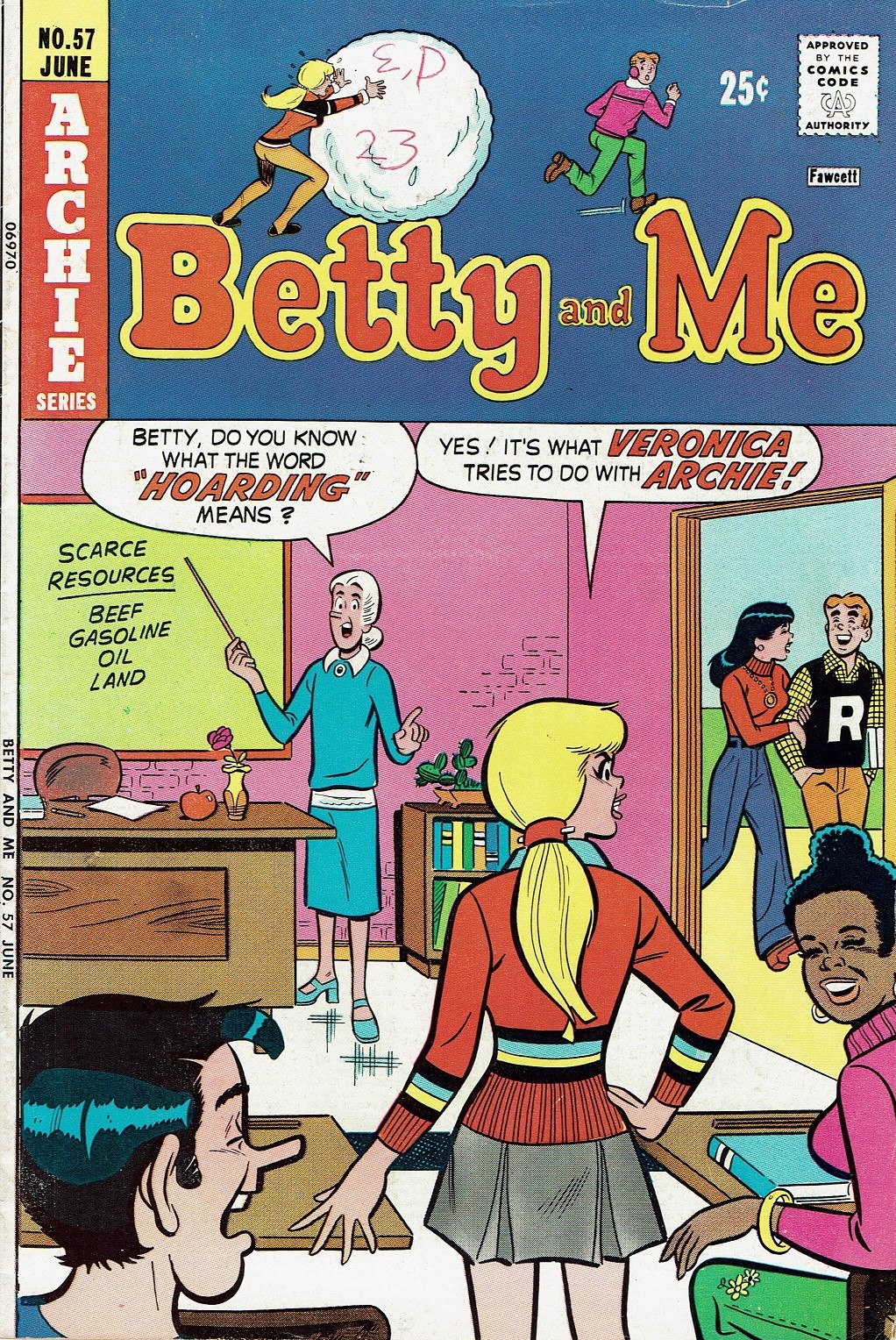 Read online Betty and Me comic -  Issue #57 - 1