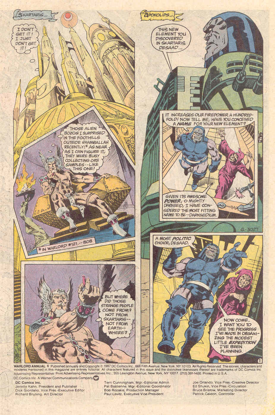 Read online Warlord (1976) comic -  Issue # _Annual 1 - 2
