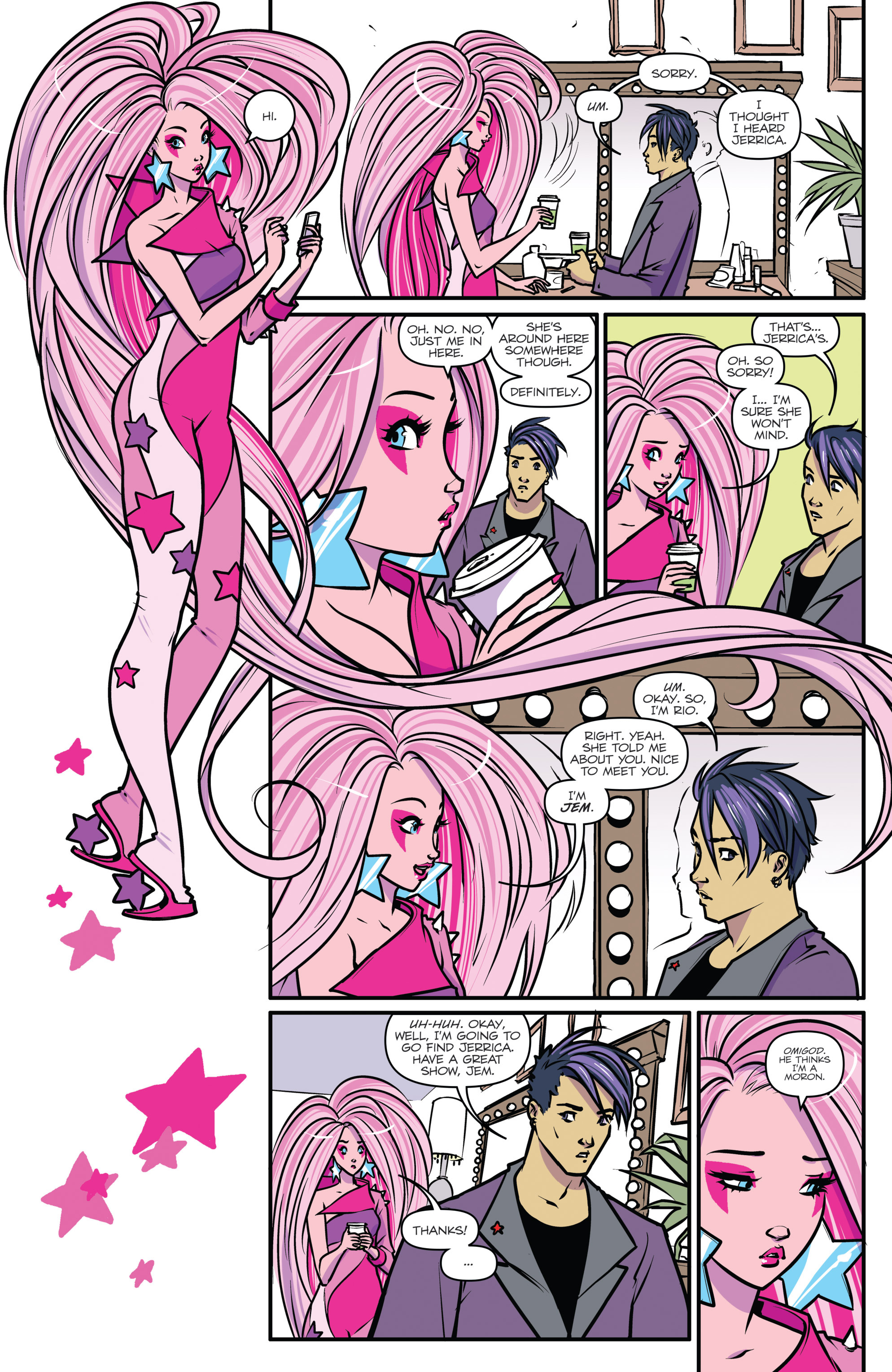 Read online Jem and The Holograms comic -  Issue #4 - 18