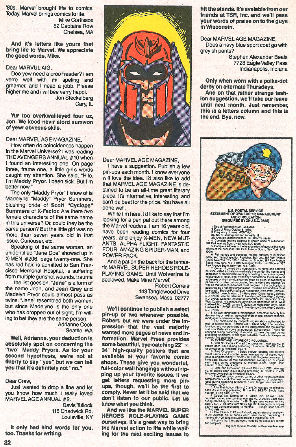 Read online Marvel Age comic -  Issue #49 - 33