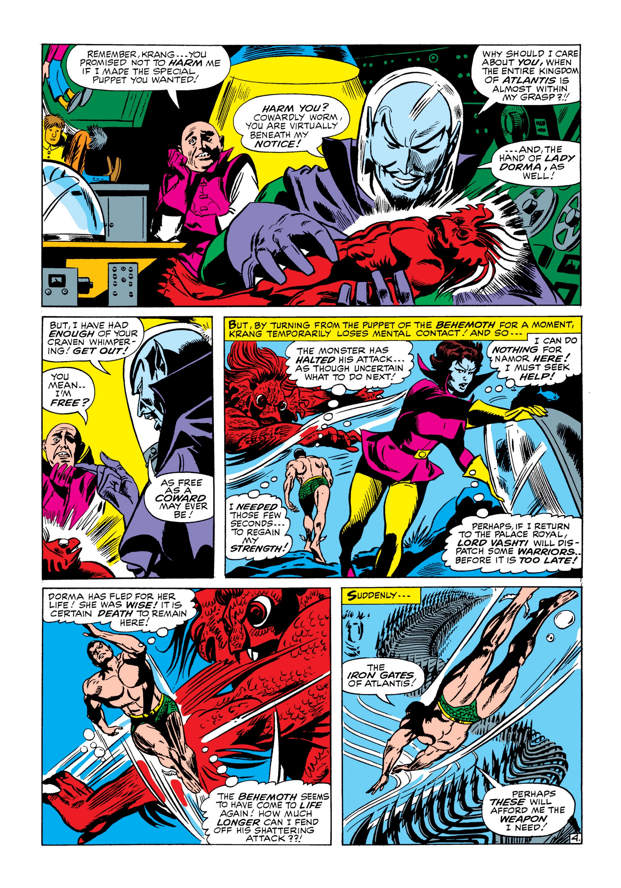 Read online Marvel Masterworks: The Sub-Mariner comic -  Issue # TPB 1 (Part 2) - 62