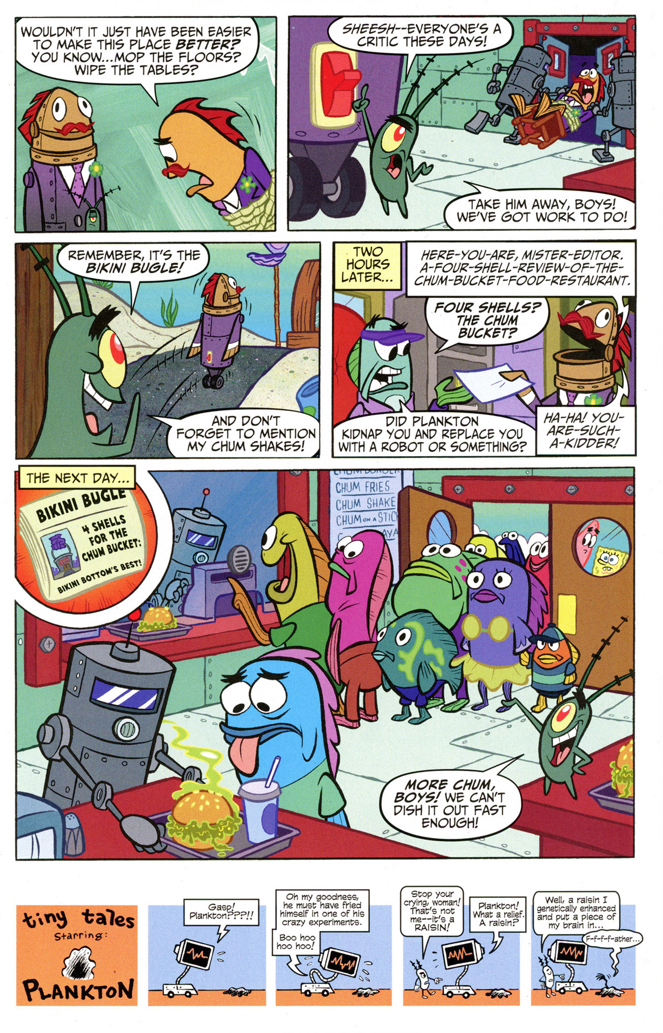 Read online SpongeBob Comics comic -  Issue #20 - 22