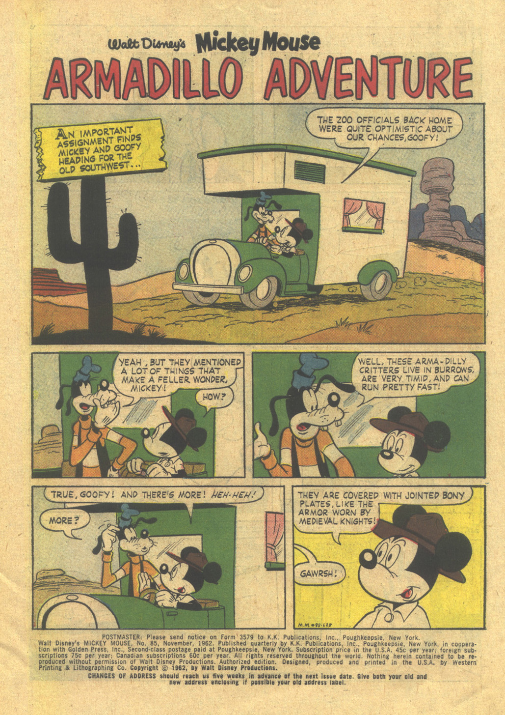 Read online Walt Disney's Mickey Mouse comic -  Issue #85 - 3