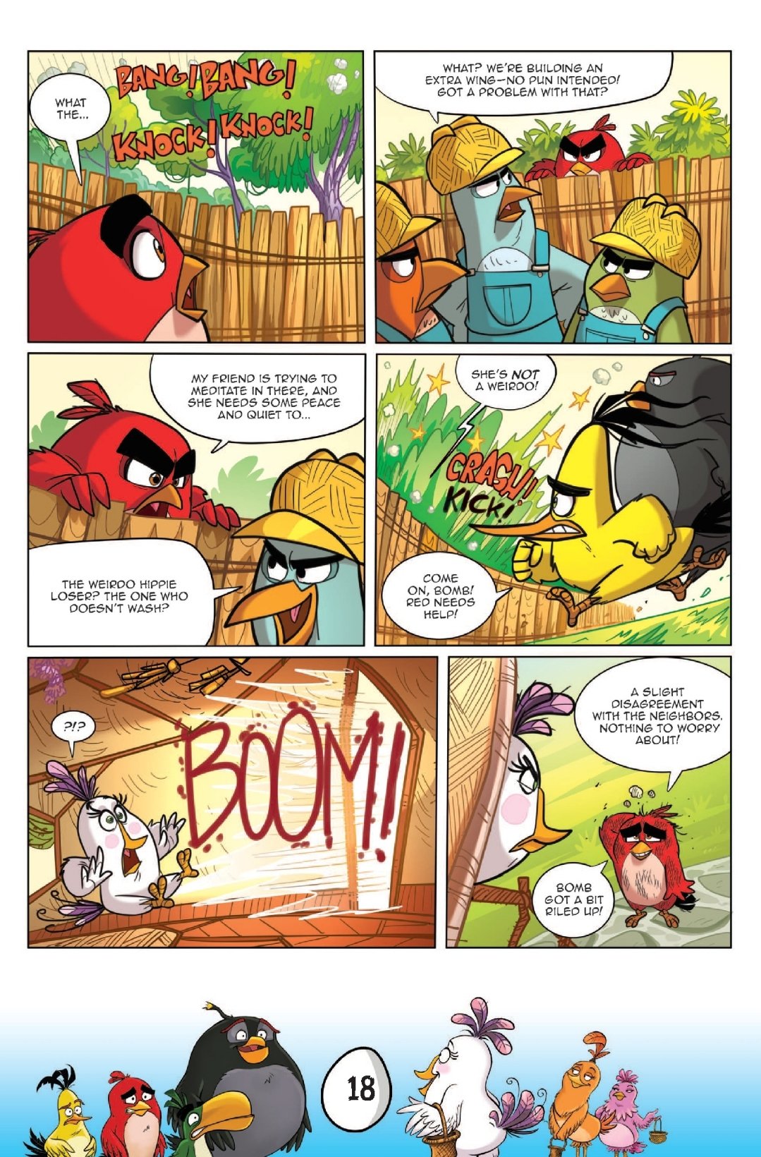 Read online Angry Birds Comics Quarterly comic -  Issue # Issue Furious Fowl - 19