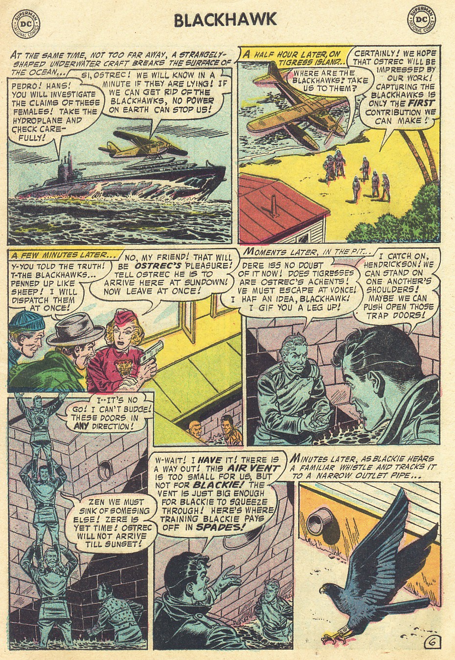Blackhawk (1957) Issue #110 #3 - English 8