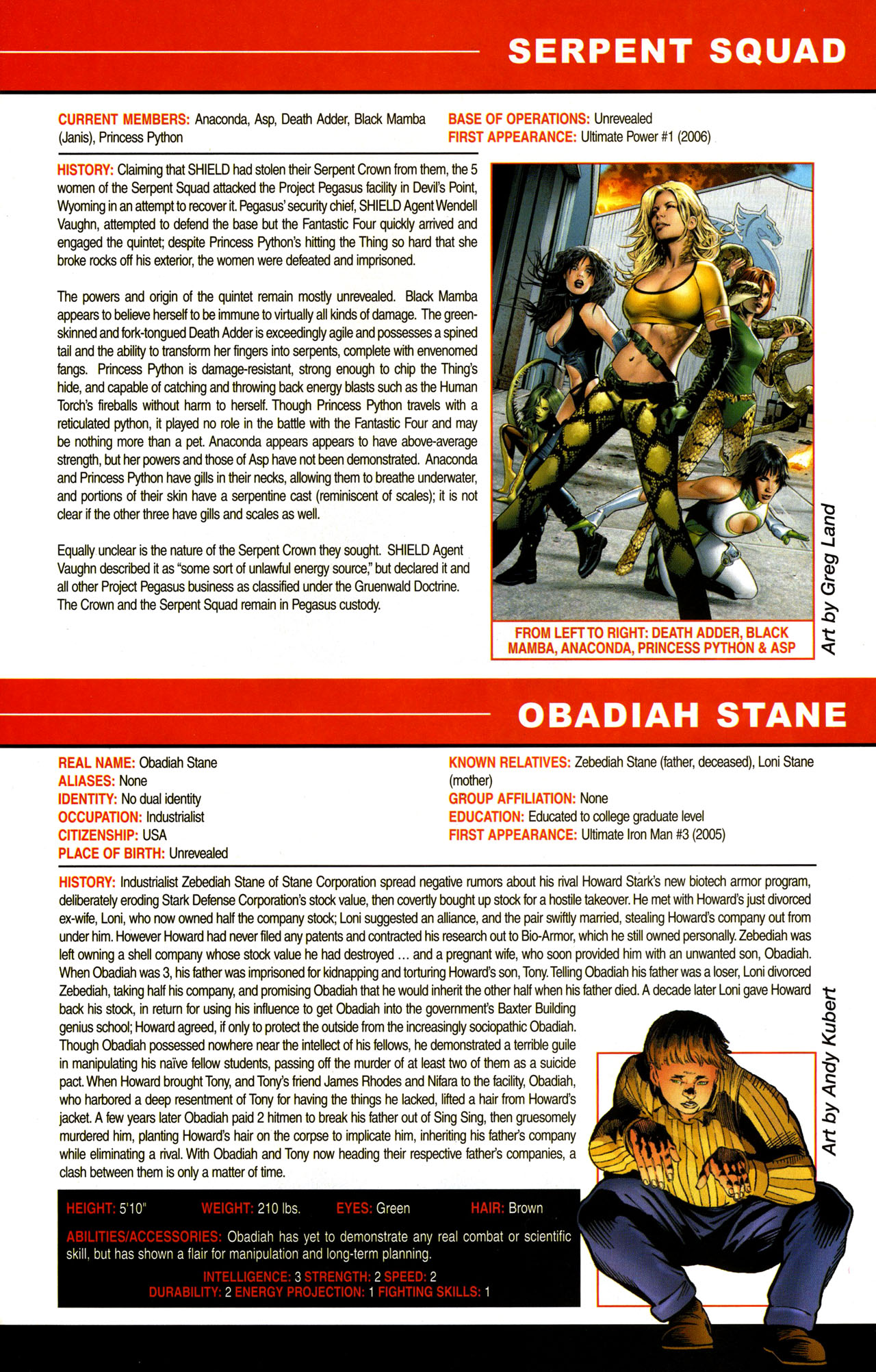 Read online Ultimate Secrets comic -  Issue # Full - 47