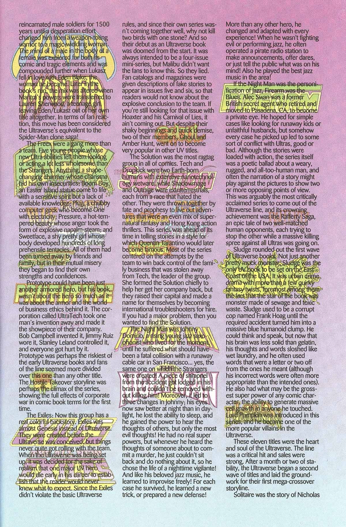 Read online Ultraverse: Future Shock comic -  Issue # Full - 43