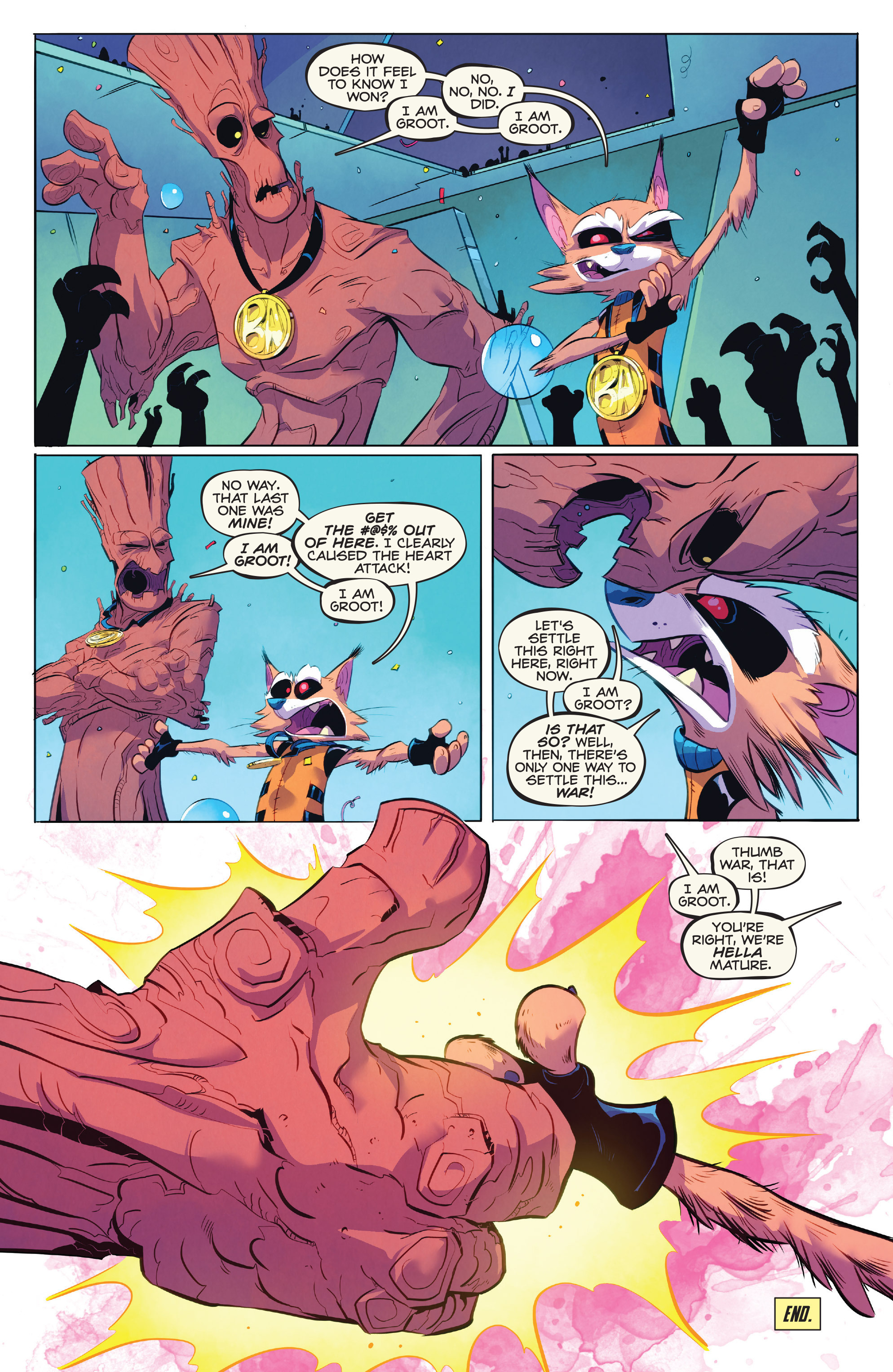 Read online Rocket Raccoon & Groot comic -  Issue #6 - 20