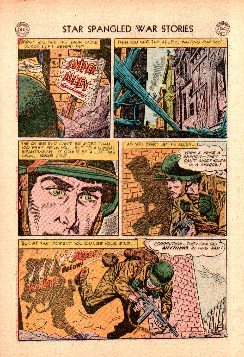Read online Star Spangled War Stories (1952) comic -  Issue #42 - 4