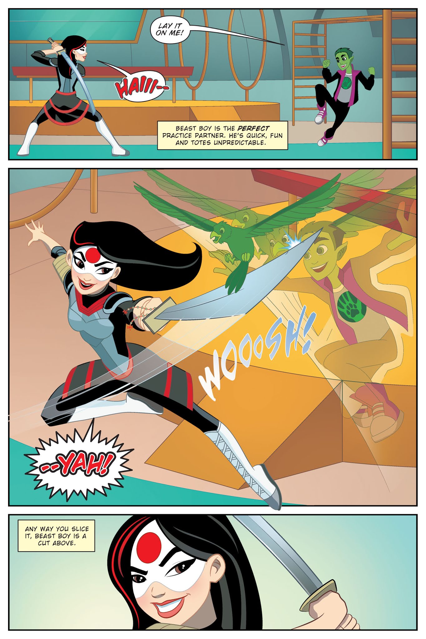 Read online DC Super Hero Girls: Finals Crisis comic -  Issue # TPB - 59