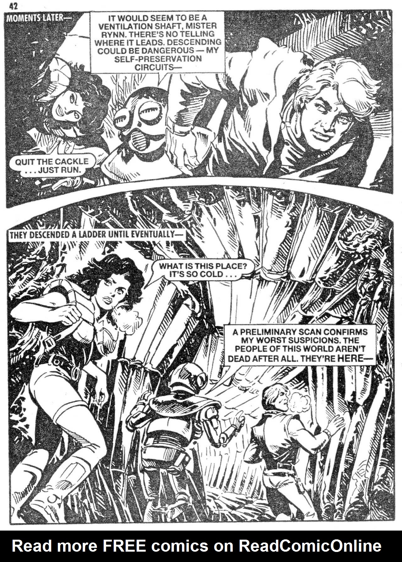 Read online Starblazer comic -  Issue #201 - 43