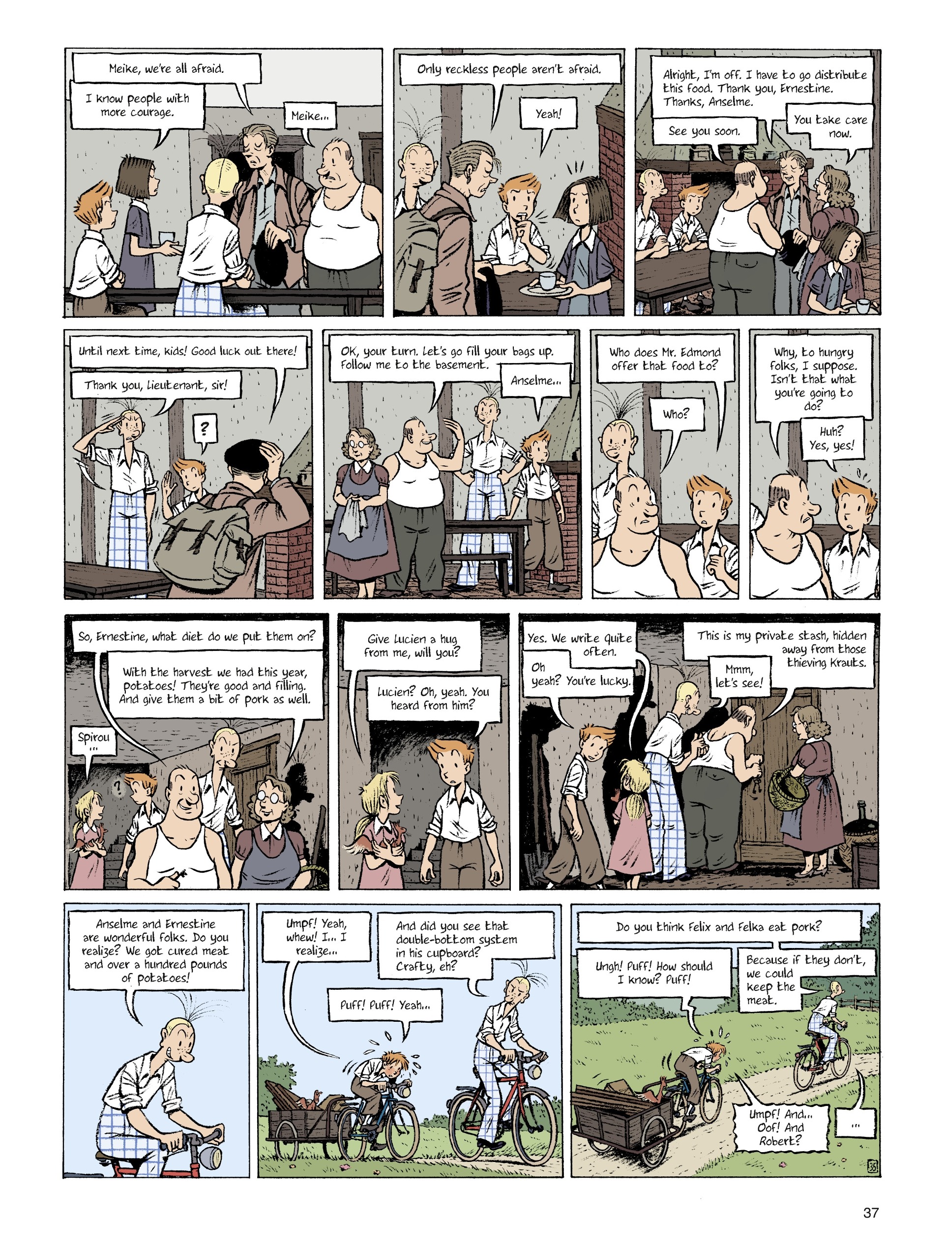 Read online Spirou: Hope Against All Odds comic -  Issue #2 - 37